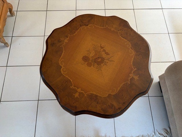 bijzettafel, Ophalen, Minder dan 55 cm, Gebruikt, Rond