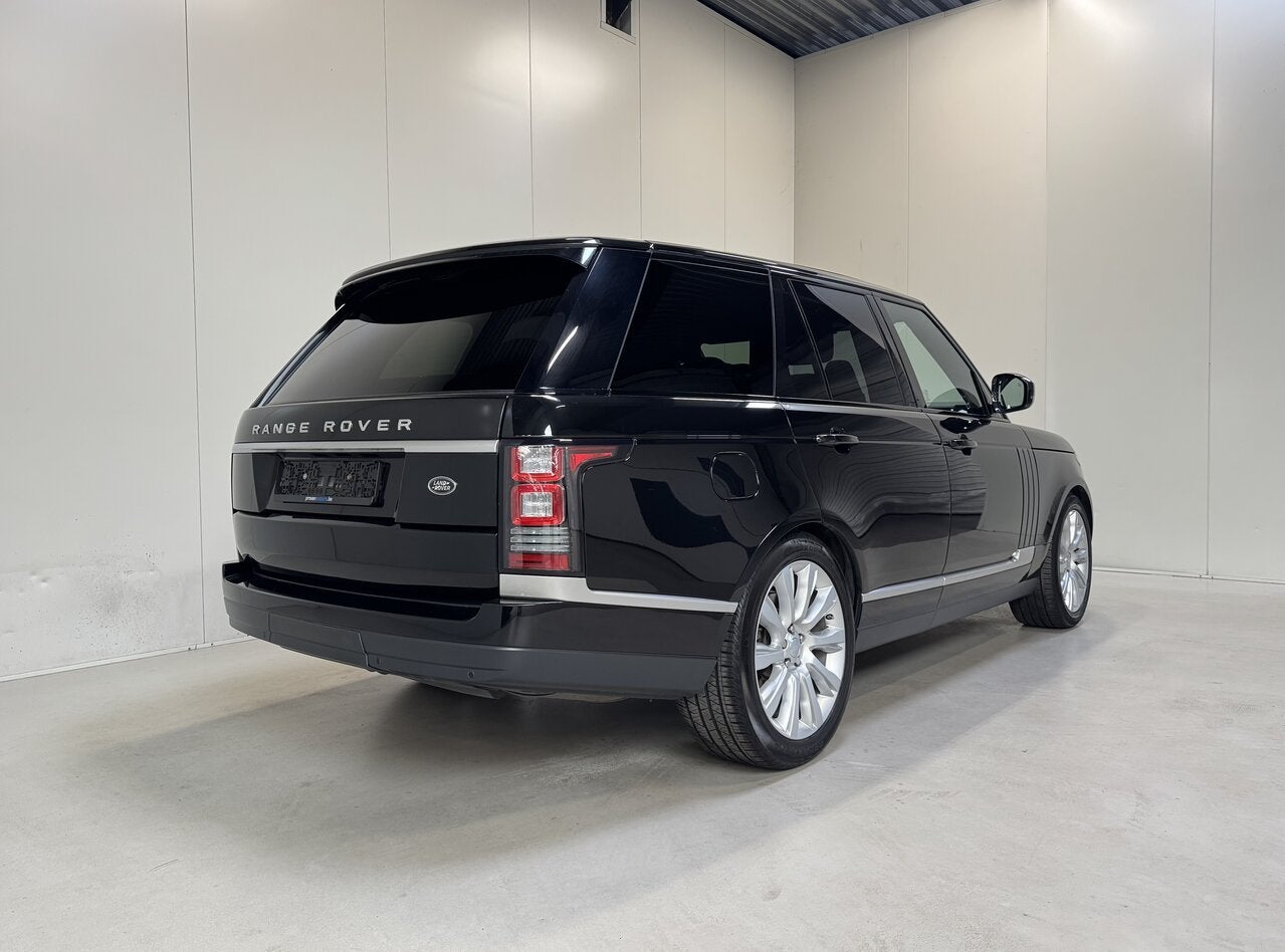 Land Rover Range Rover 3.0 TDV6 Vogue Euro6  - Topstaat! 1S, Auto's, 2993 cc, 0 kg, Zwart, Particulier