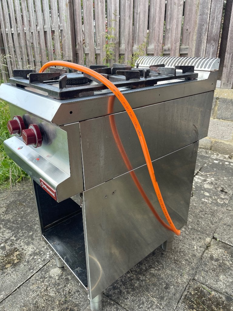 Diamond Professional gasfornuis - 2 branders, Ophalen, Gebruikt