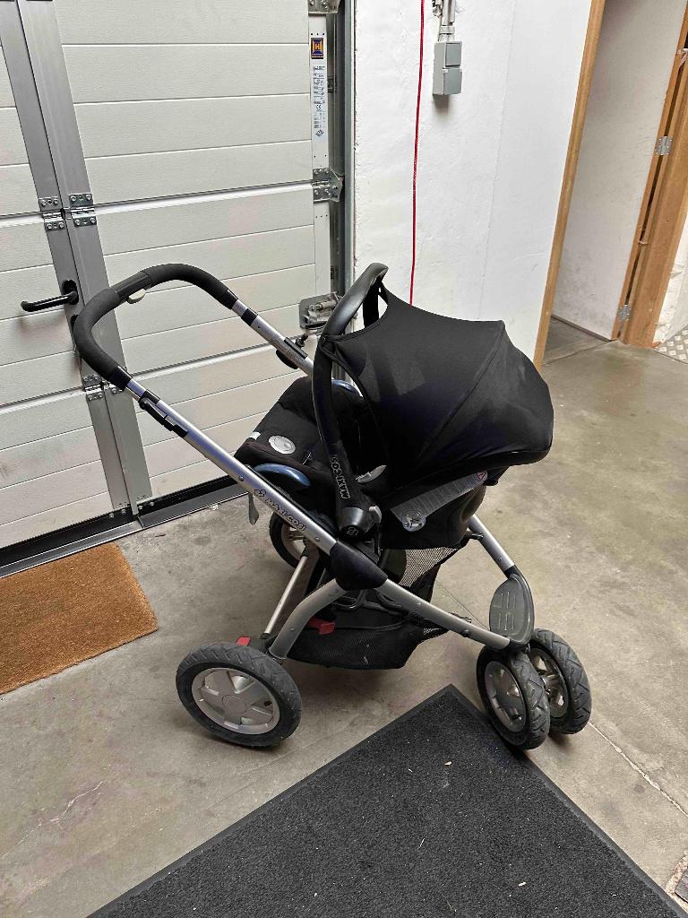 maxi-cosi, Verstelbare duwstang, Gebruikt, Maxi-Cosi, Ophalen