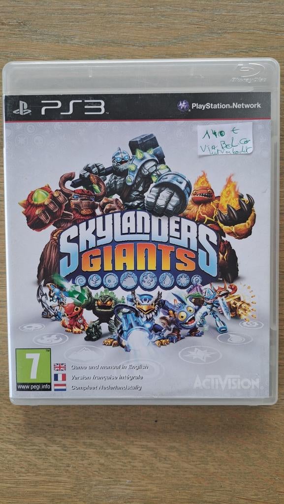 Skylanders Giants ps3,, Ophalen, 2 spelers, Zo goed als nieuw, Role Playing Game (Rpg)