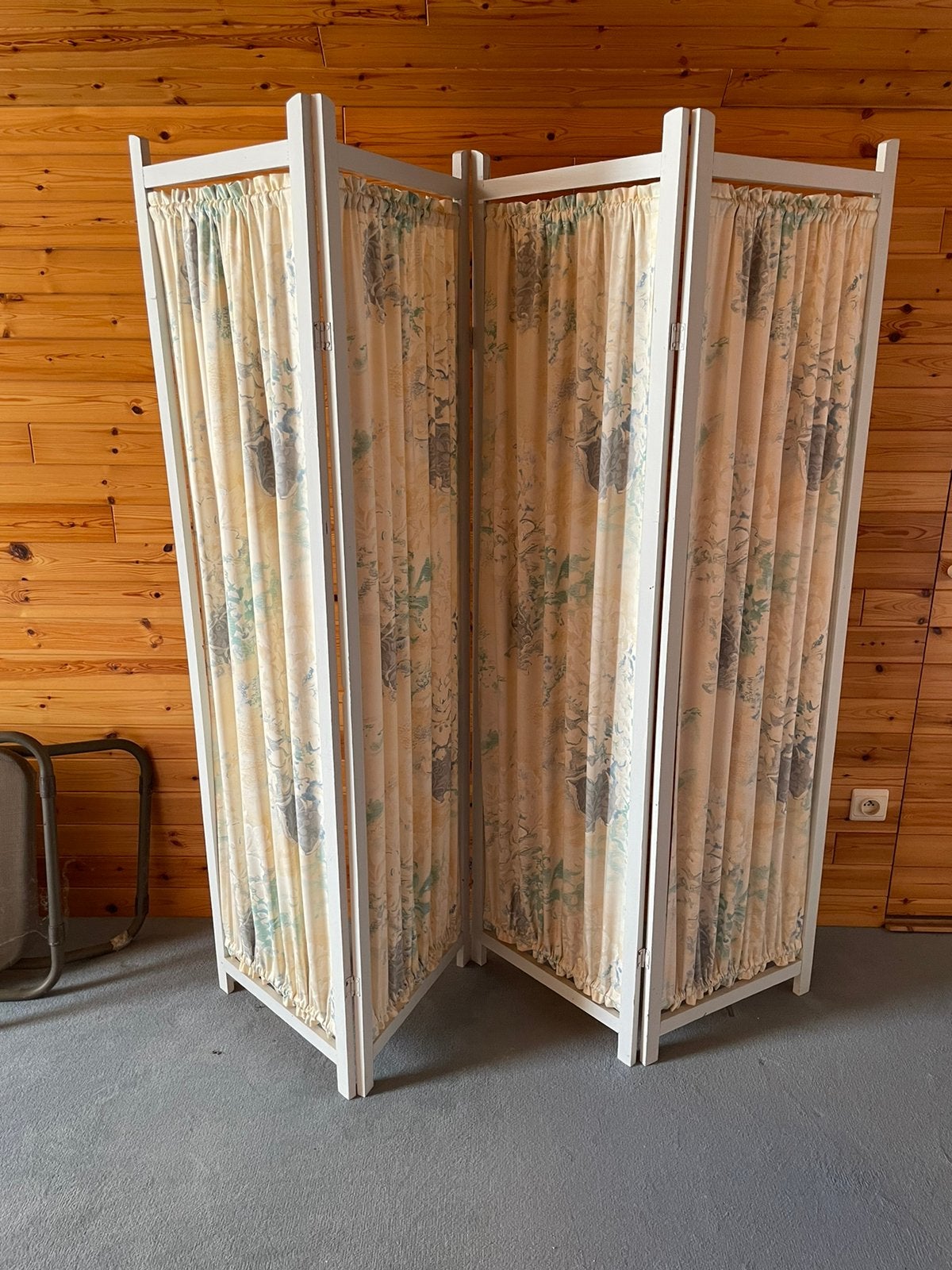 Paravent / kamerscherm met 4 panelen, Huis en Inrichting, Ophalen, Gebruikt