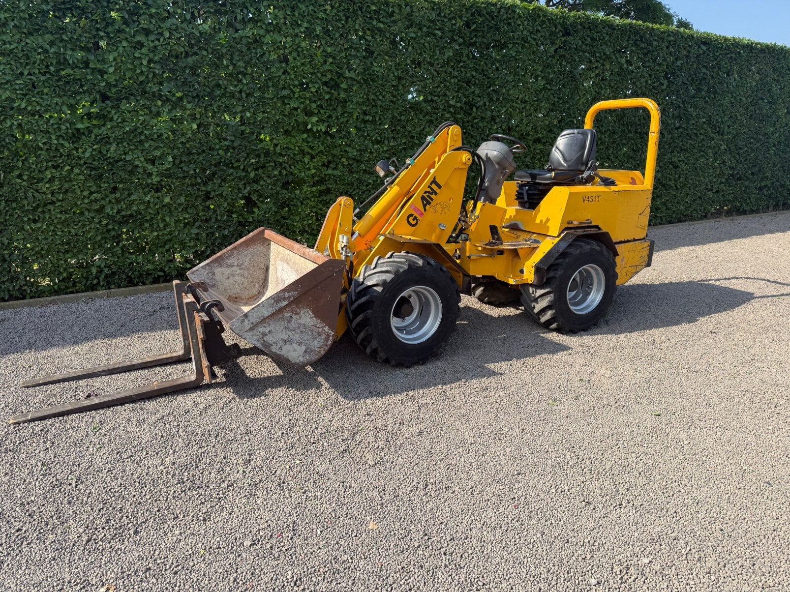Kniklader giant V451T, Zakelijke goederen, Machines en Bouw | Kranen en Graafmachines, Ophalen