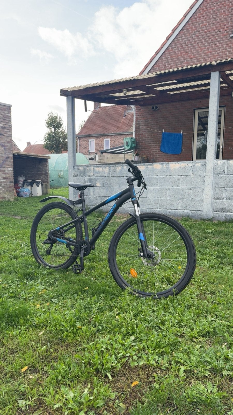 Rockrider mountainbike fiets, Ophalen, 24 inch of meer, Gebruikt, Aluminium
