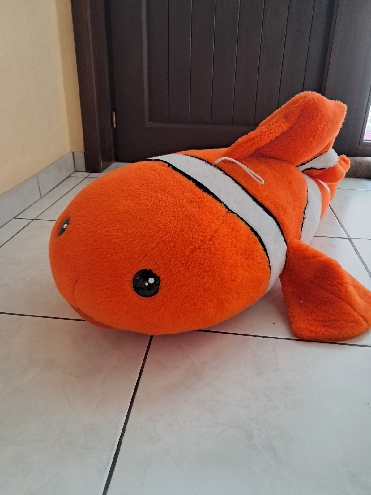 Clownvis knuffel, Ophalen