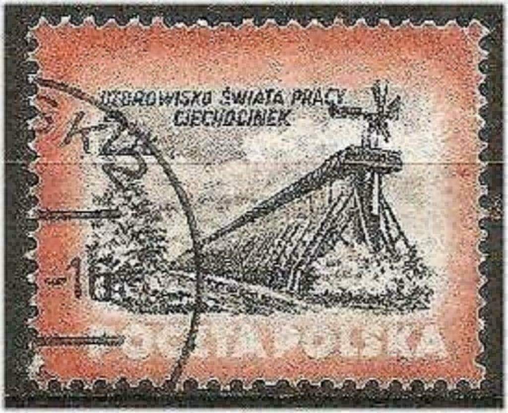 Pologne 1953 - Yvert 732 - Tourisme - Beaux lieux (ST), Envoi, Pologne, Affranchi