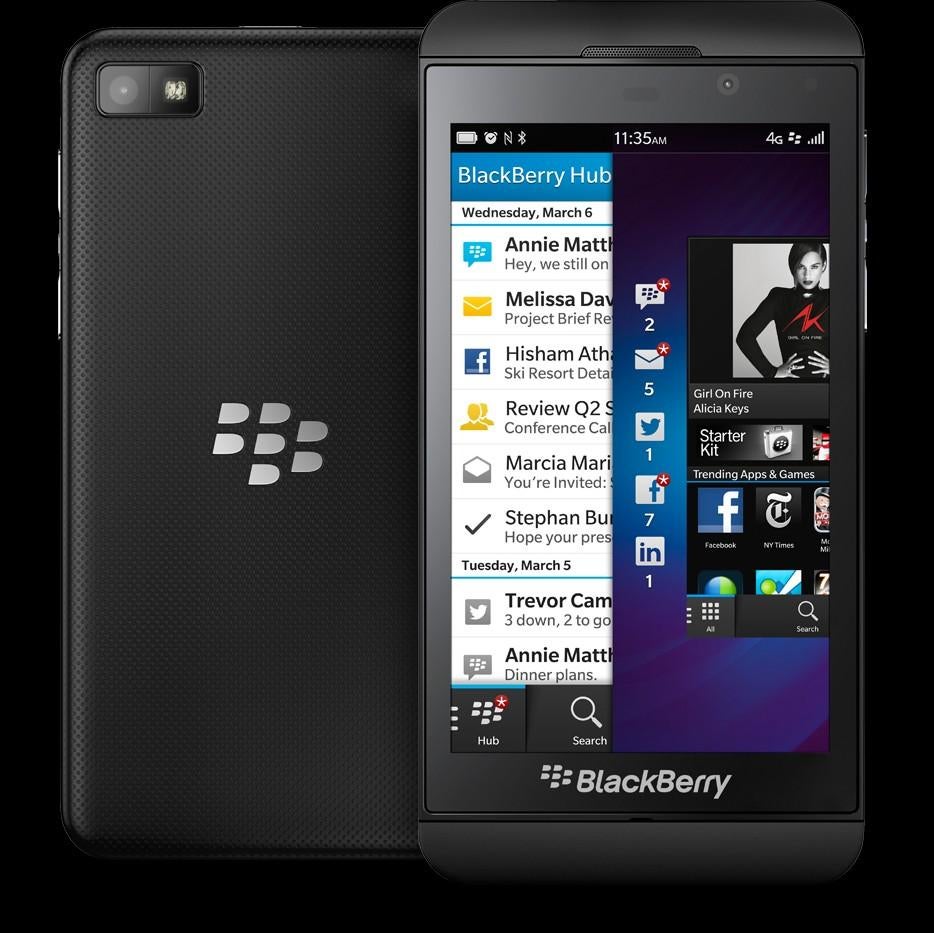 Z10 Blackberry, Enlèvement, Comme neuf