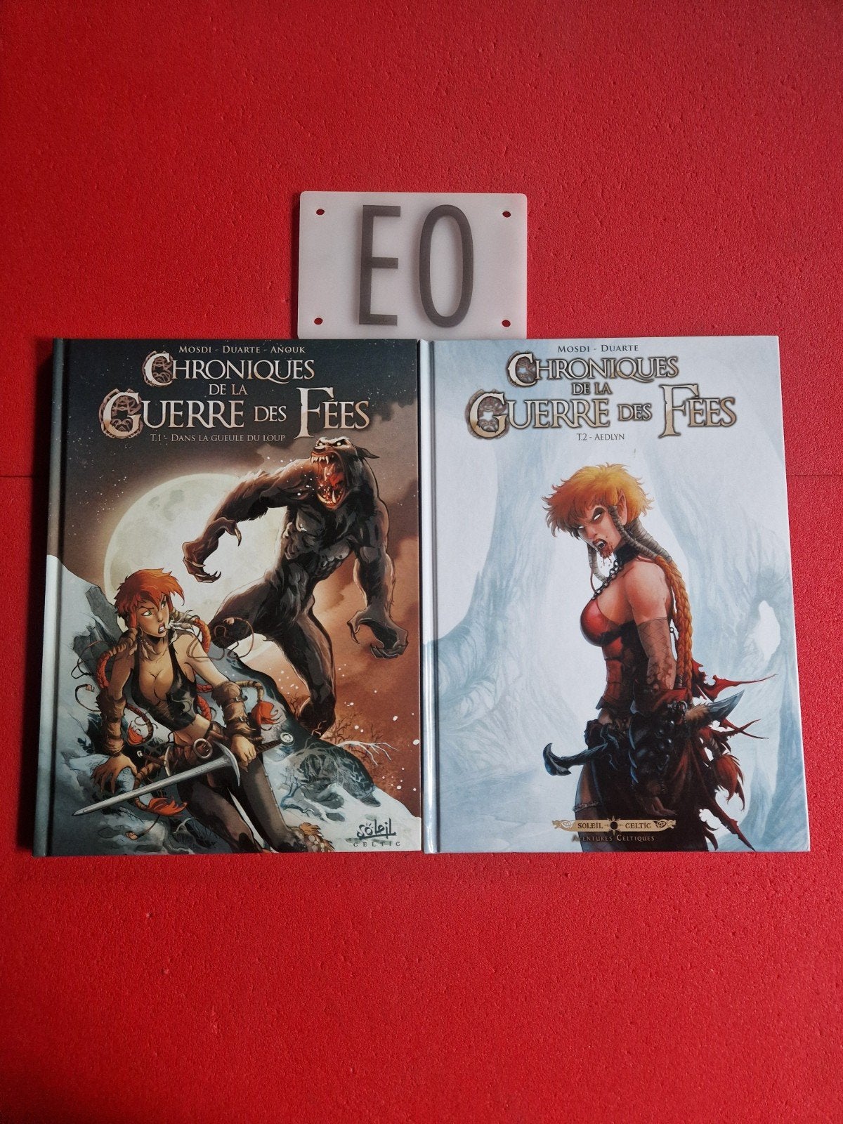 Lot de 2 bd chroniques de la guerre des fées 1 et 2,EO (séri, Livres, BD, Enlèvement ou Envoi