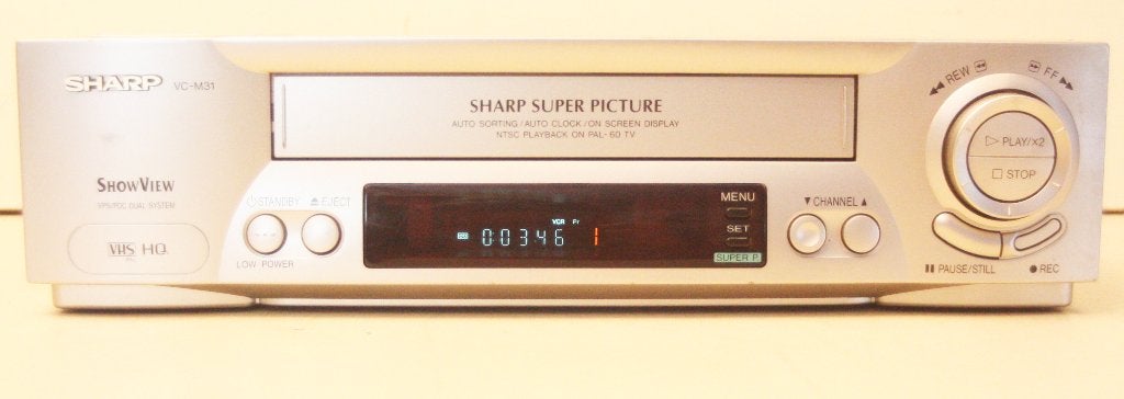 Sharp High Quality Videorecorder / Sharp Super Picture, Audio, Tv en Foto, Videospelers, Ophalen of Verzenden, Zo goed als nieuw