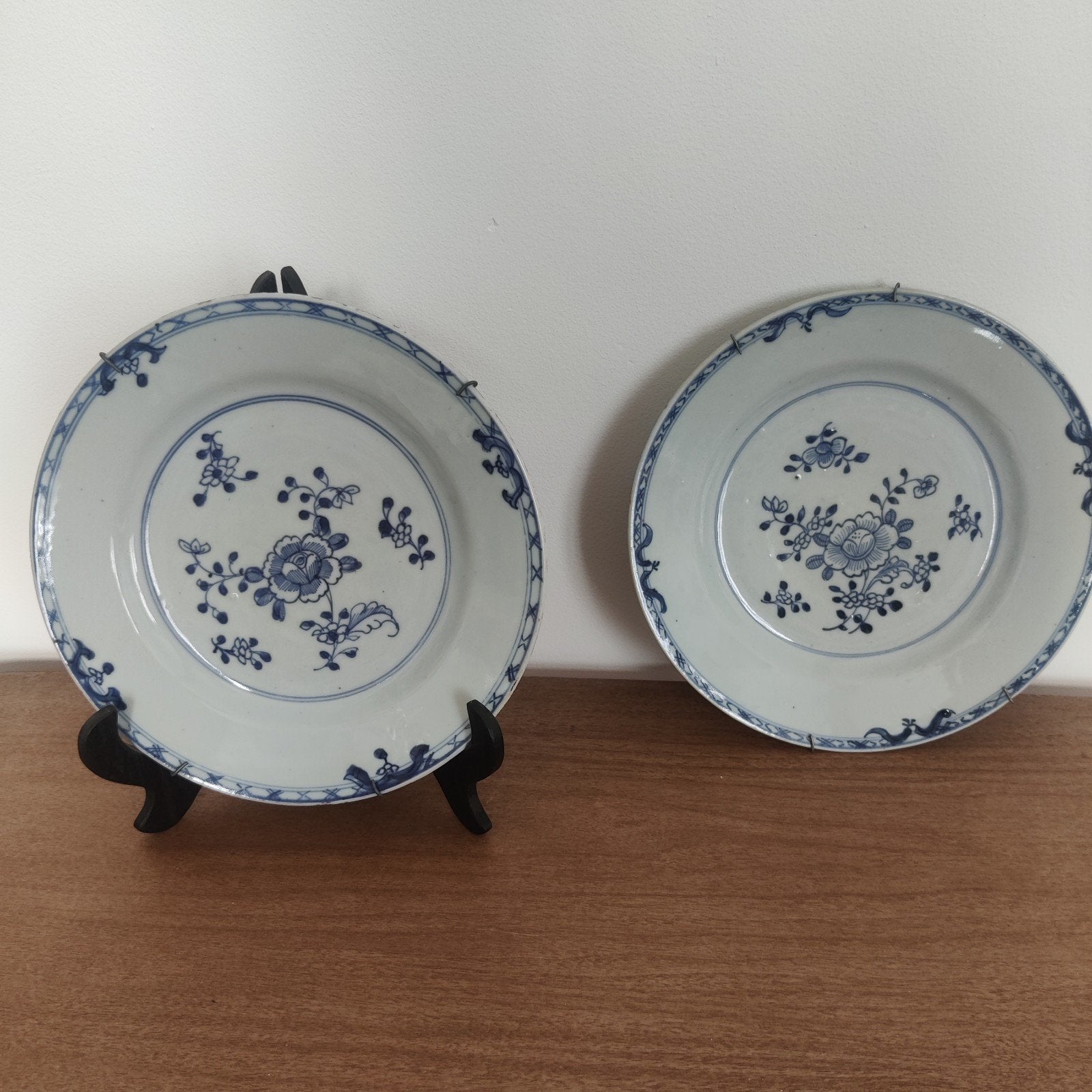 2 antieke oosterse sierborden, Antiek en Kunst, Ophalen