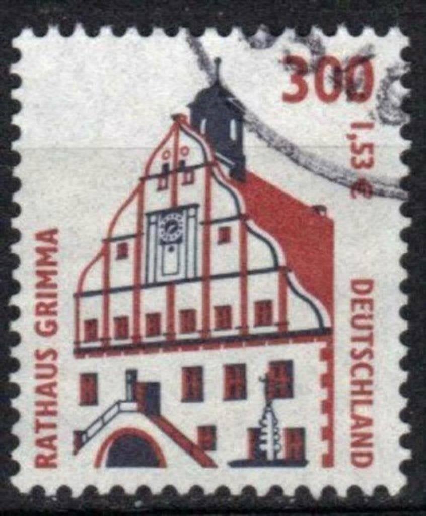 Allemagne 2000 - Yvert 1974 - Curiosités (ST), Envoi, Affranchi