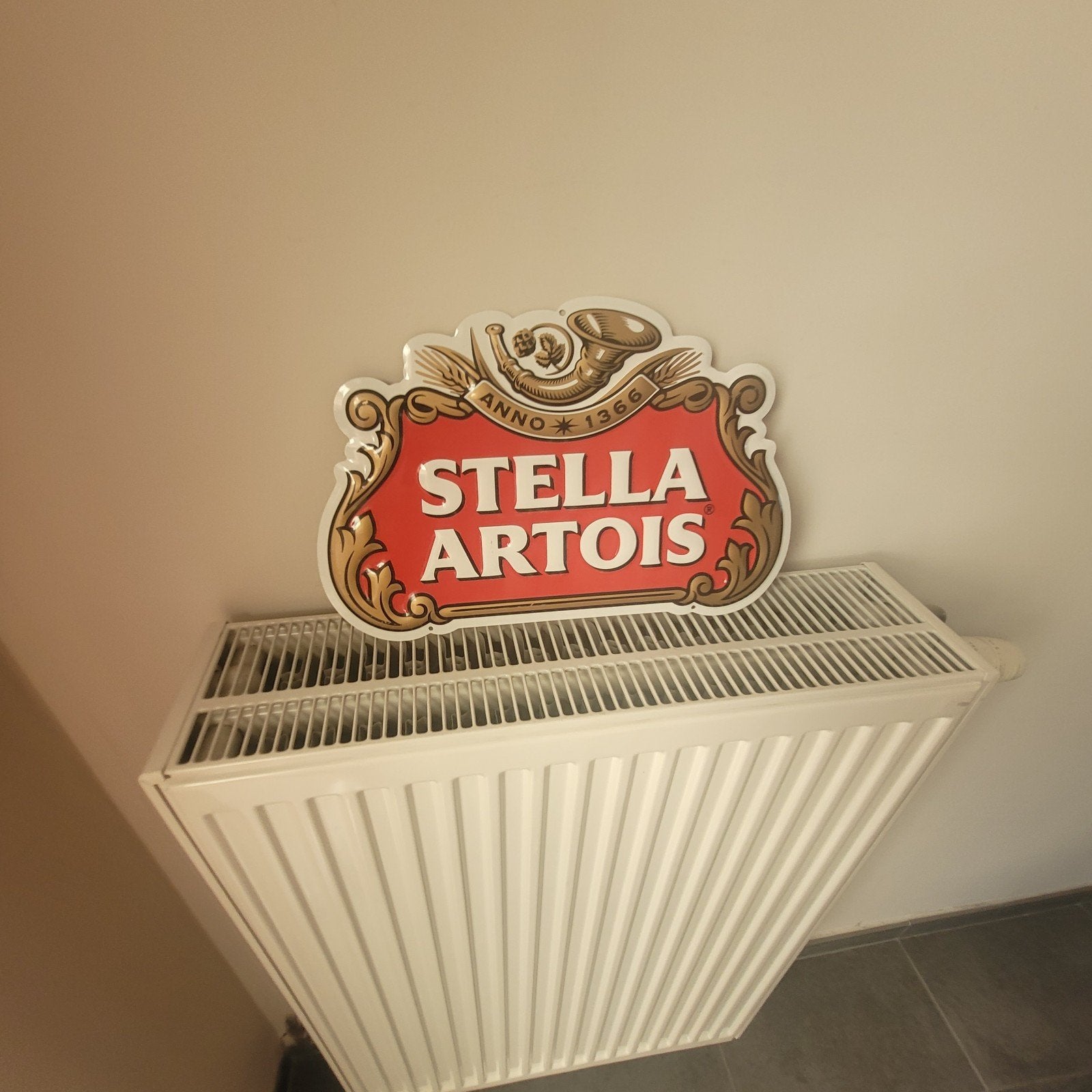 Metalen plaat Stella Artois, Verzamelen, Stella Artois