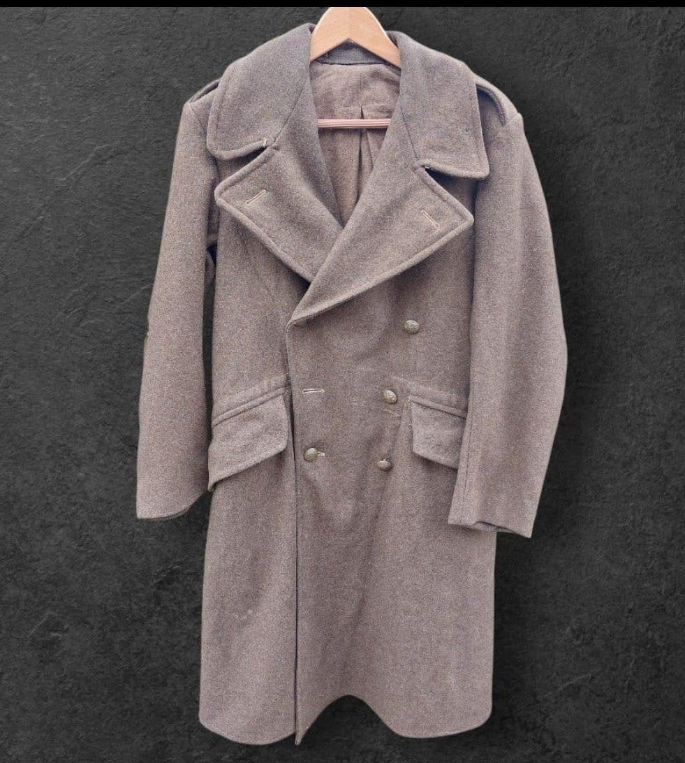 Manteau de l'armée britannique de la Seconde Guerre mondiale, Collections, Enlèvement ou Envoi, Armée de terre, Vêtements ou Chaussures