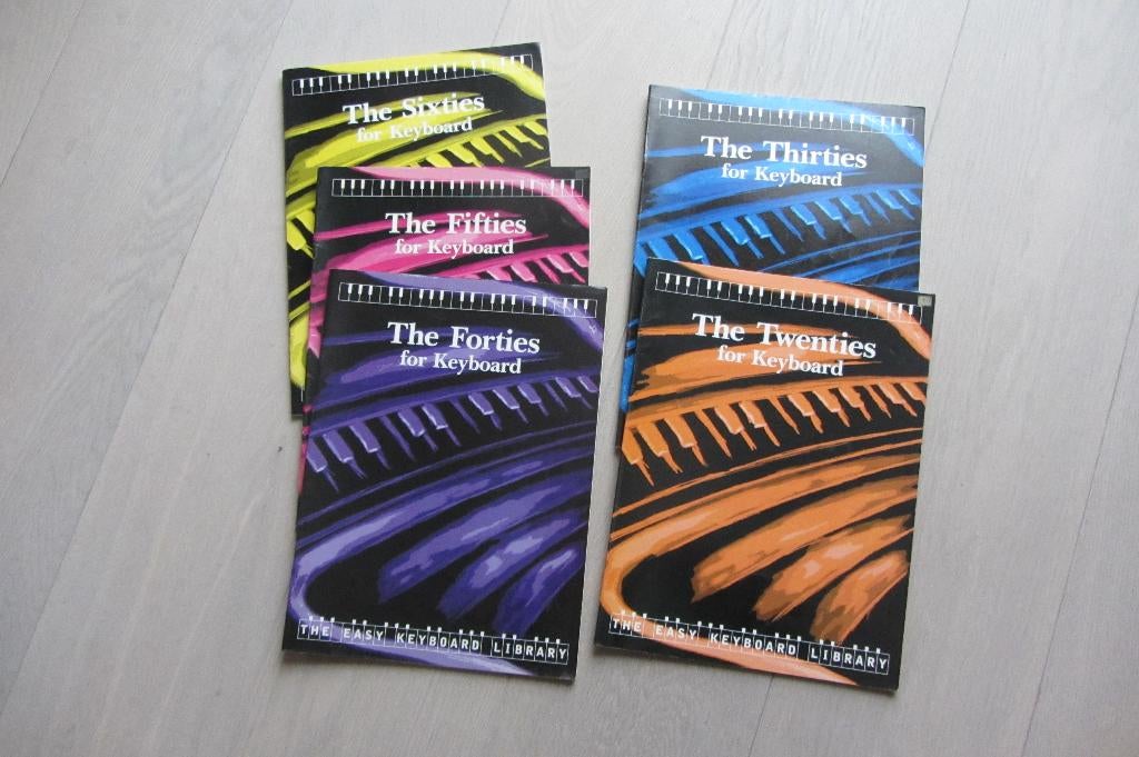 Muziekboeken voor keyboard: 20s, 30s, 40s, 50s & 60s, Musique & Instruments, Partitions, Enlèvement ou Envoi, Clavier, Comme neuf