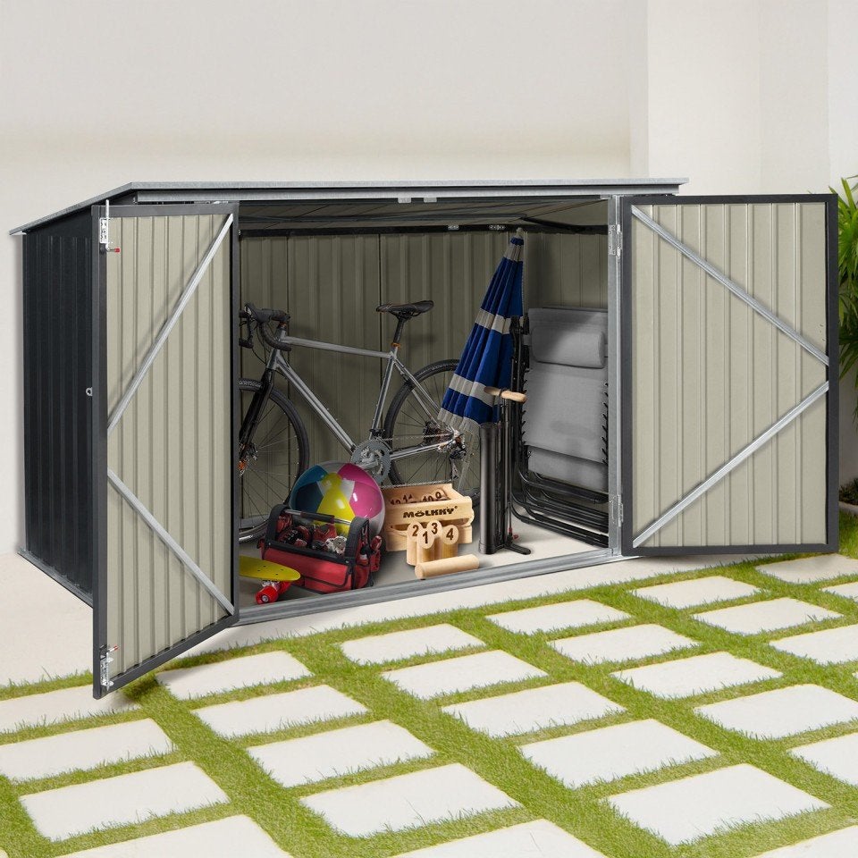 Metalen multifunctionele opbergloods, Ophalen, Nieuw, Metaal, Fietsenberging