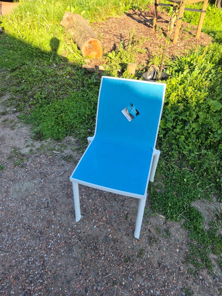 Manutti luxe tuinstoelen 5 stuks, Enlèvement, Aluminium