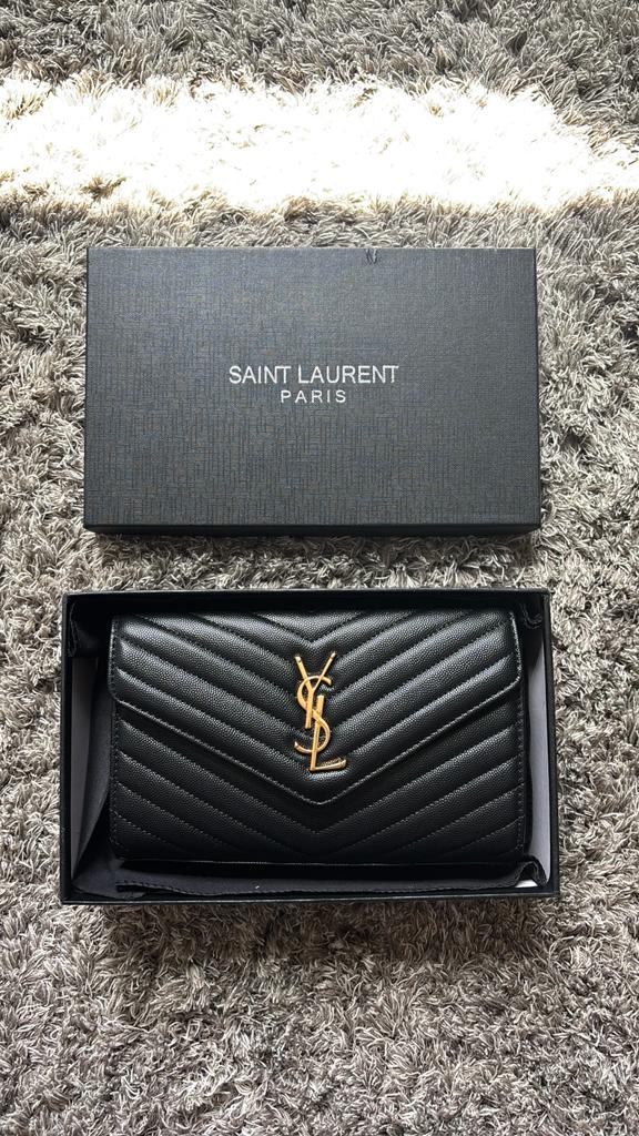 Sac à main Saint Laurent, Envoi, Neuf, Noir, Sac à main