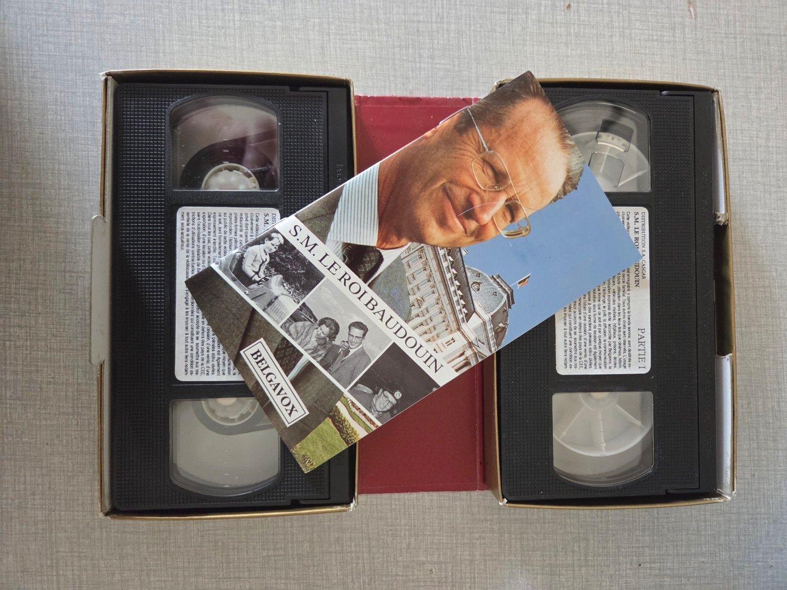 S. M. Le Roi Baudouin., Enlèvement ou Envoi, Documentaire, VHS, Français