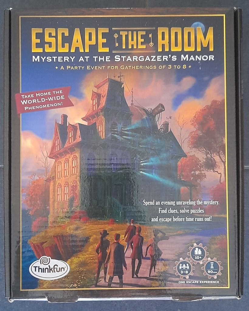 Spel: "Escape the Room", Een of twee spelers, Ophalen of Verzenden, Zo goed als nieuw, Think fun