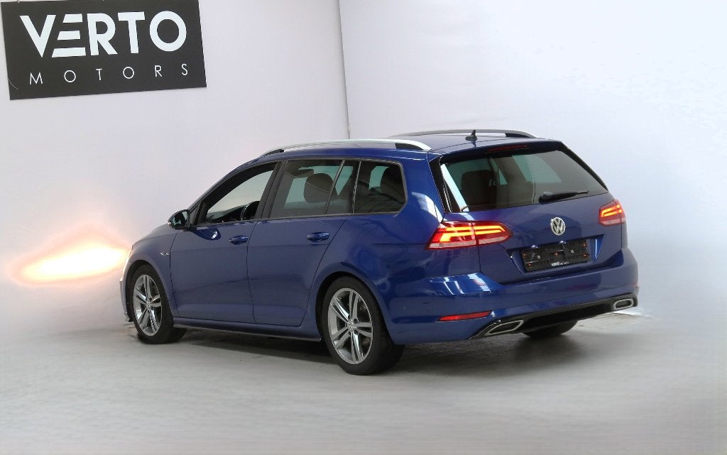 Volkswagen Golf Variant TSI, Auto's, Voorwielaandrijving, Parkeerassistent, Blauw, Alcantara