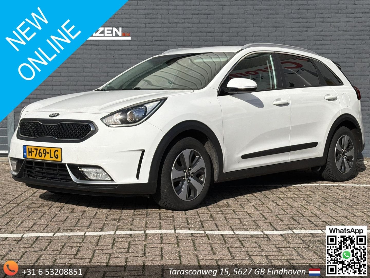 Kia Niro 1.6 GDi Hybrid DynamicLine Travel Connect | Camera, Autos, Entreprise, 2 kWh, Automatique, Autres couleurs