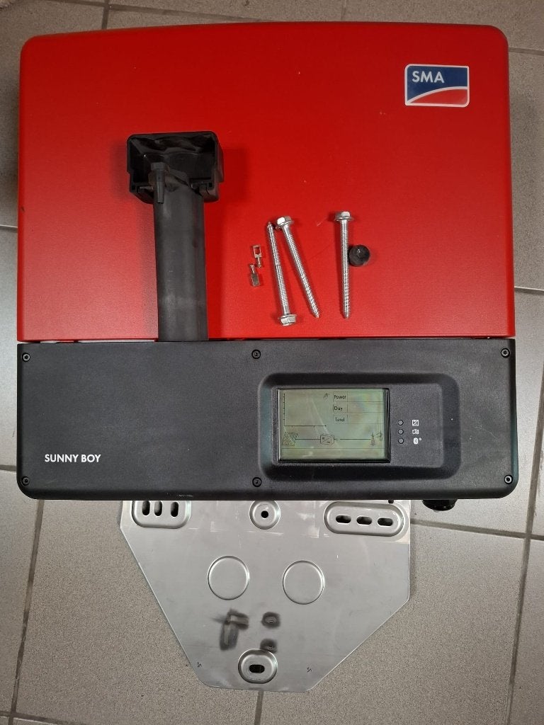 Zonnepaneel omvormer - 5kW, Doe-het-zelf en Bouw, Ophalen, Gebruikt, Compleet systeem, 200 wattpiek of meer