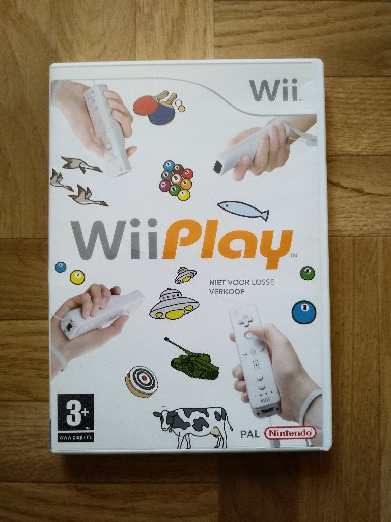 Wii Play, spel leuk spel voor de beginner, Puzzel en Educatief, 2 spelers, Ophalen of Verzenden, Zo goed als nieuw
