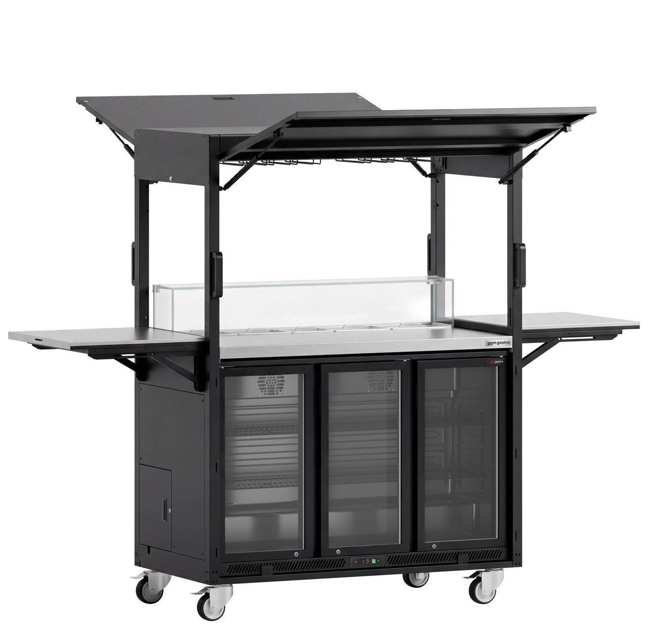 Bar cocktail mob. intérieur ou extérieur frigo, éclairage,…, Enlèvement, Neuf