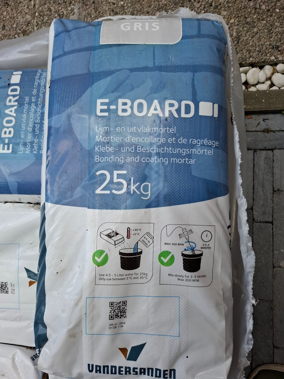 vandersanden e-board lijm / tegellijm, Ophalen of Verzenden