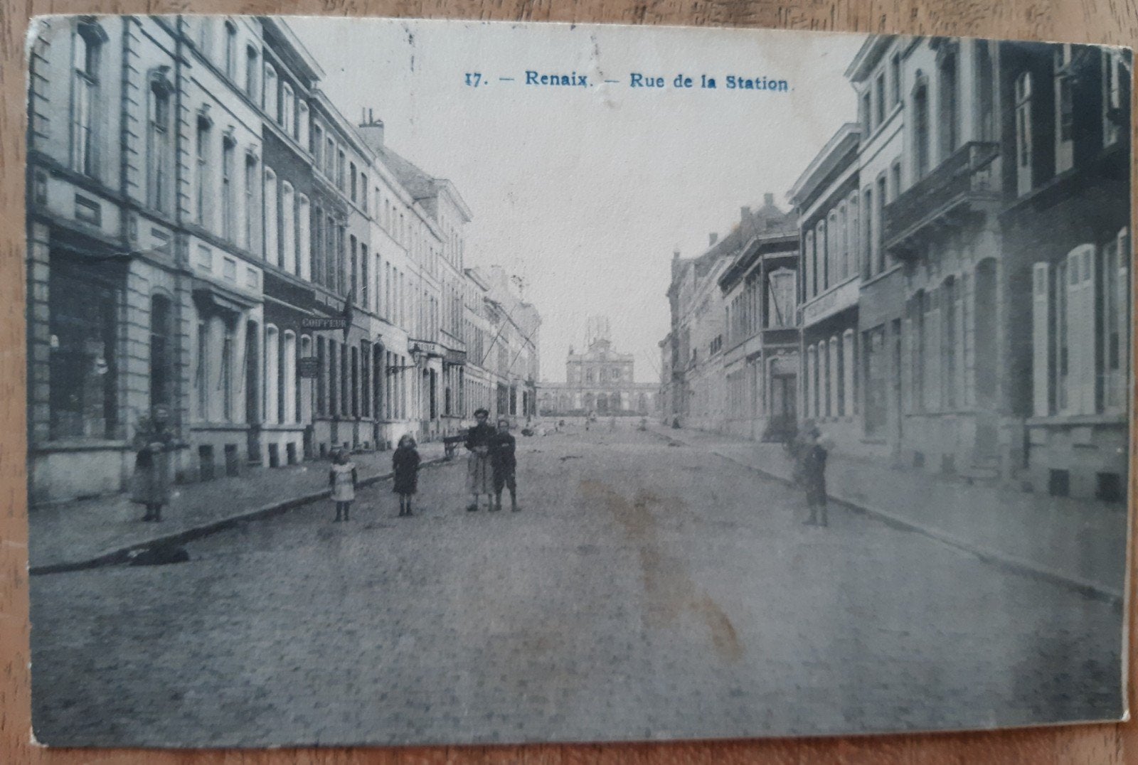 RONSE Renaix RUE DE LA STATION, Verzamelen, Ophalen of Verzenden