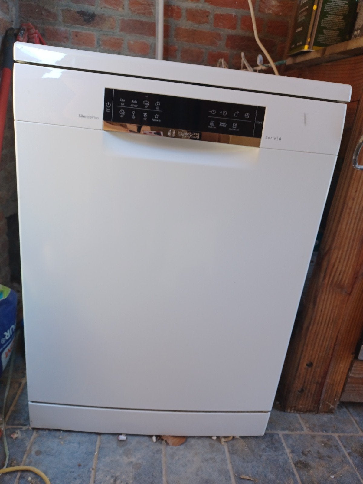 afwasmachine Bosch, Electroménager, Lave-vaisselle, Programme éco, 85 à 90 cm, Moins de 10 litres, Enlèvement
