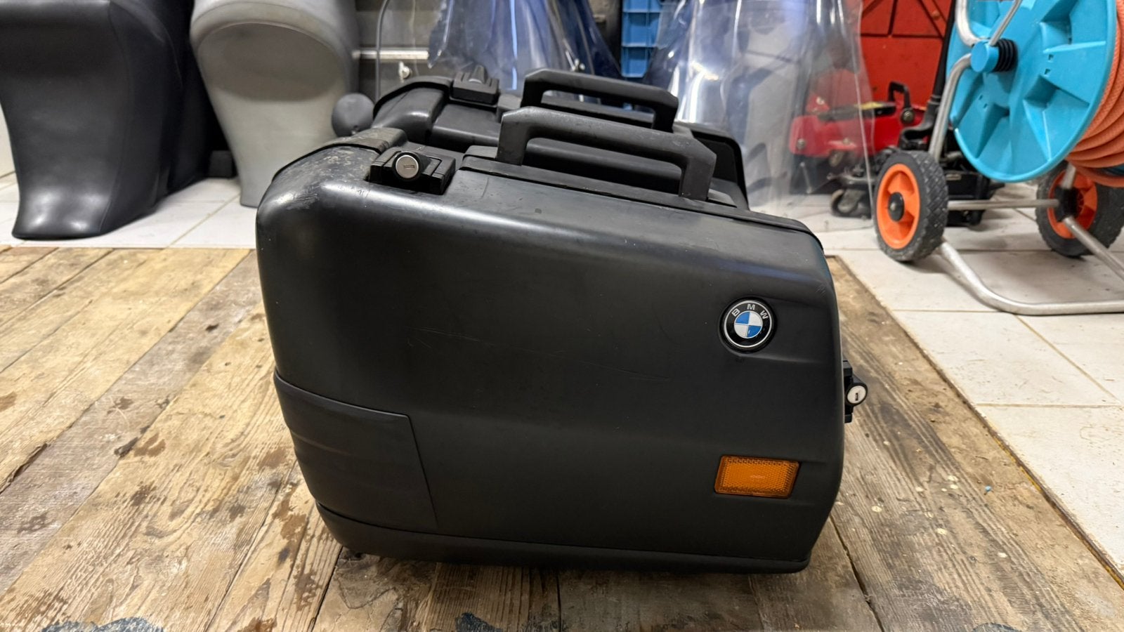 BMW R touring moto reiskoffer travel cases, Motoren, Ophalen, Gebruikt
