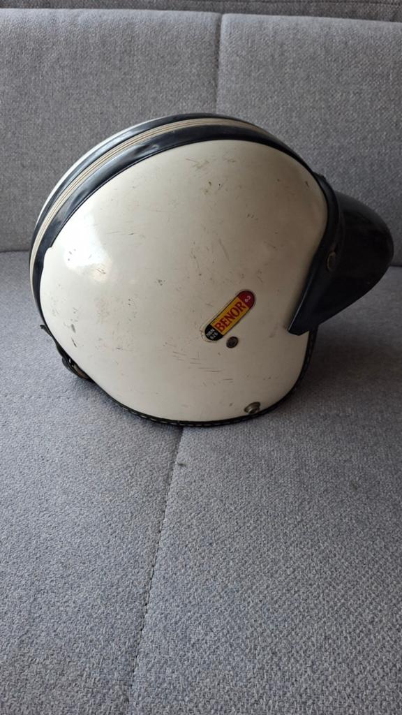 Vintage NF CASQUE MOTO helm, Motoren, Kleding | Motorhelmen, Ophalen, Tweedehands, S, Jethelm