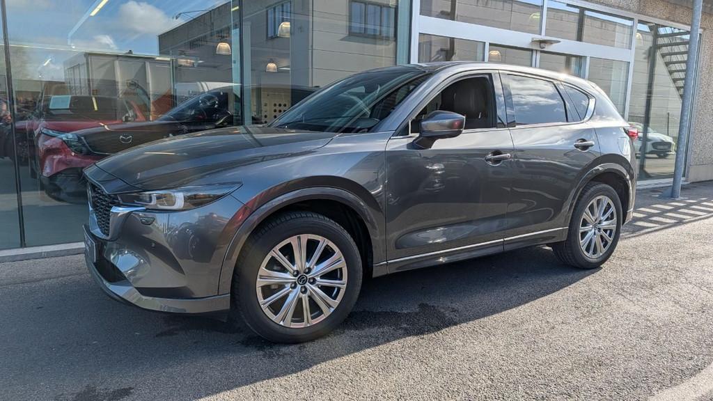 Mazda CX-5 Takumi automaat met Trekhaak en BOSE, Autos, Cuir, Argent ou Gris, Achat, Euro 6