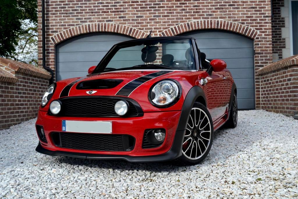 Mini Cooper John Cooper Works Cabrio - 2011 | 211pk 1.6l, Auto's, Mini, Particulier, John Cooper Works, ABS, Airbags, Airconditioning