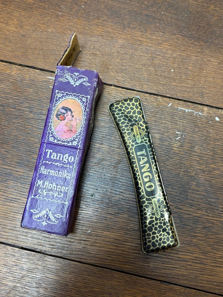 mondharmonica, Muziek en Instrumenten, Blaasinstrumenten | Mondharmonica's, Gebruikt, Met koffer of doosje, Ophalen of Verzenden