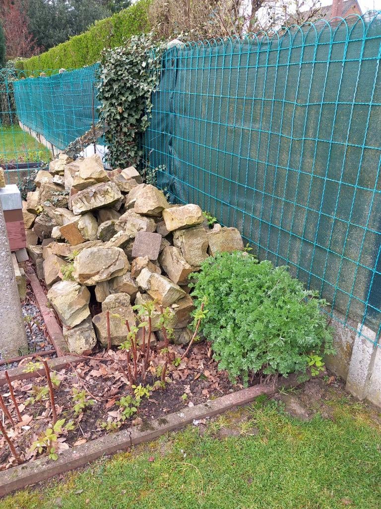 Tas + muret de moellons (pierres) à donner, Jardin & Terrasse