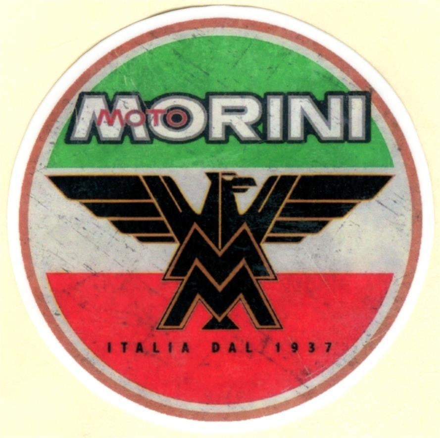Moto Morini sticker #10, Motoren, Verzenden