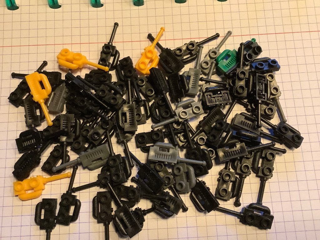 Lego walkie talkies 75 stuks / 225-A3, Kinderen en Baby's, Ophalen of Verzenden, Zo goed als nieuw, Losse stenen, Lego