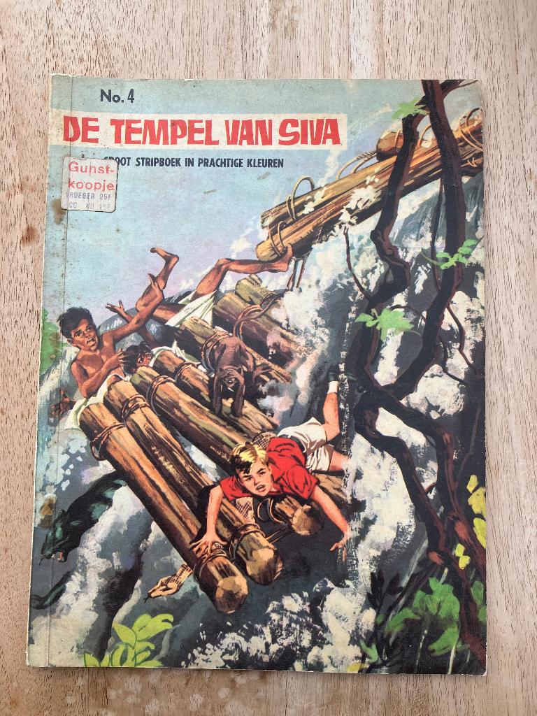De tempel van Siva, Eén stripboek, Ophalen of Verzenden, Gelezen