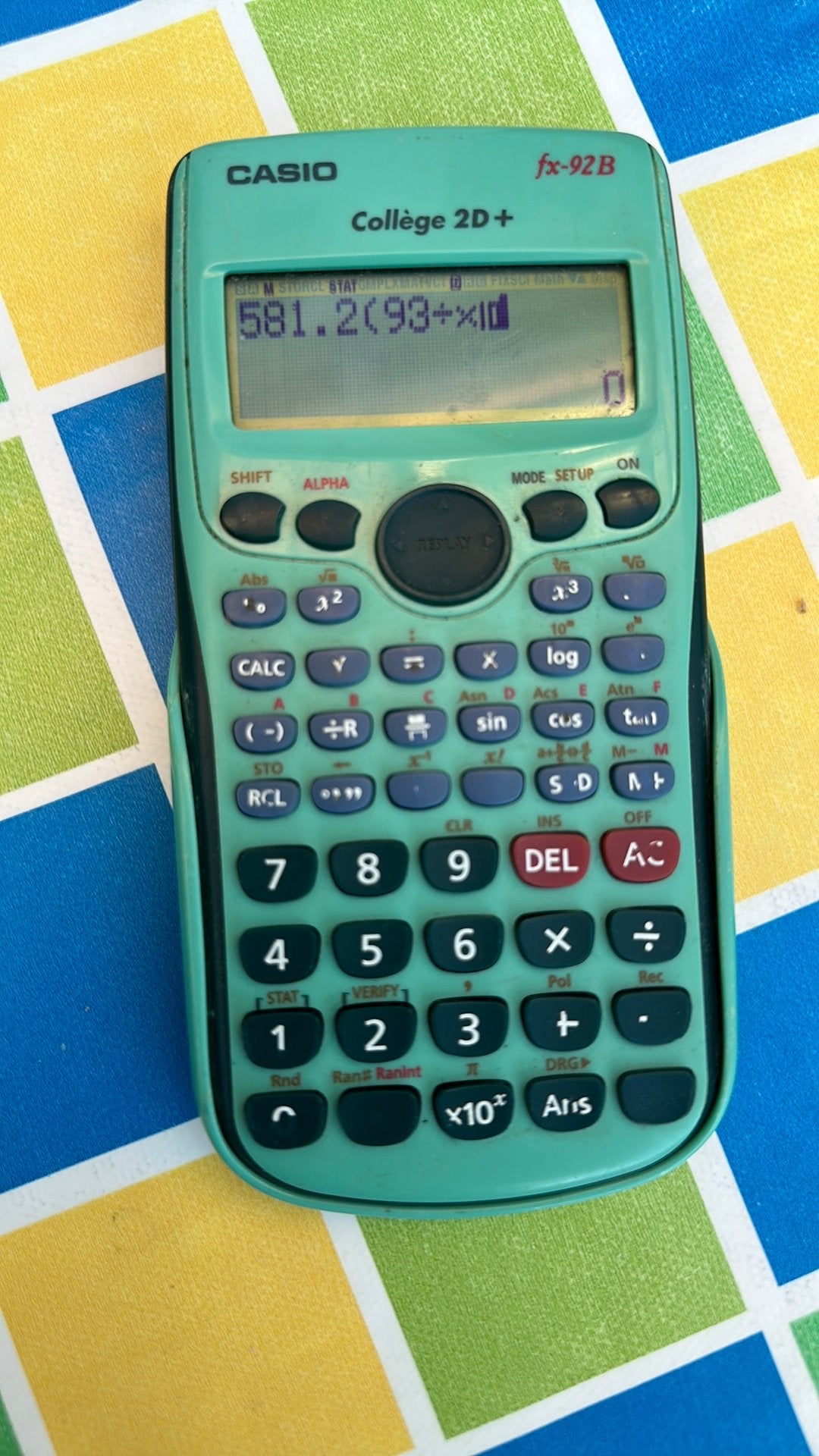 Wetenschappelijk rekenmachine, Diversen, Schoolbenodigdheden, Ophalen of Verzenden, Gebruikt