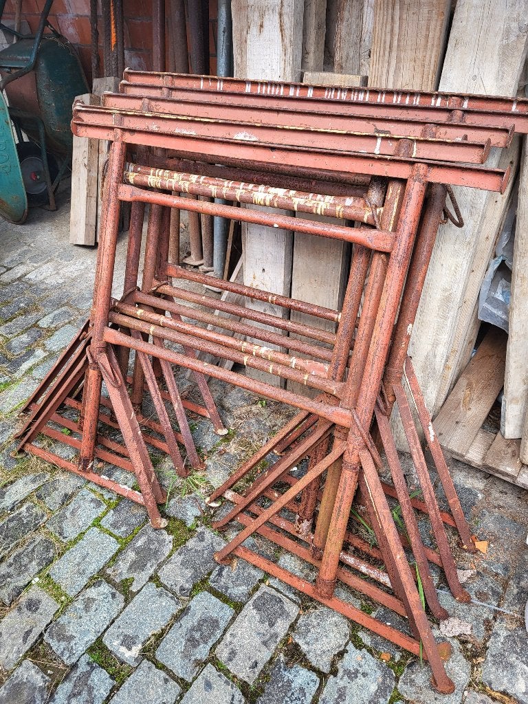 echte metsersschraag 6 stuks, Doe-het-zelf en Bouw, Steigers, Ophalen, Gebruikt, Overige typen, Minder dan 2 meter