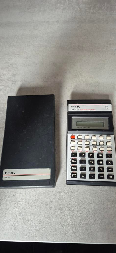 Philips SBC 1704 rekenmachine, Ophalen of Verzenden, Zo goed als nieuw