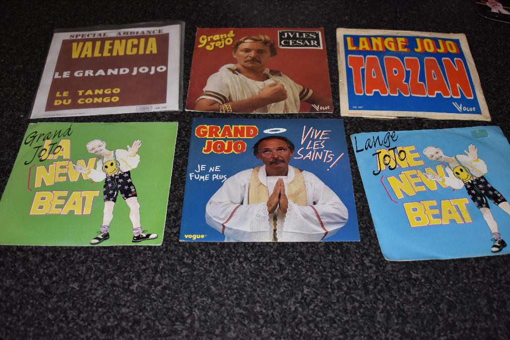 45t vinylsingels van Lange JOJO, (alias Le Grand-Jojo), CD & DVD, Enlèvement ou Envoi, 1970 - 1979, Comme neuf