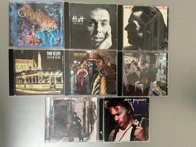 Huit CD de Tom Waits et John Hiatt, entre autres, CD & DVD, CD | Pop, Comme neuf, Enlèvement ou Envoi