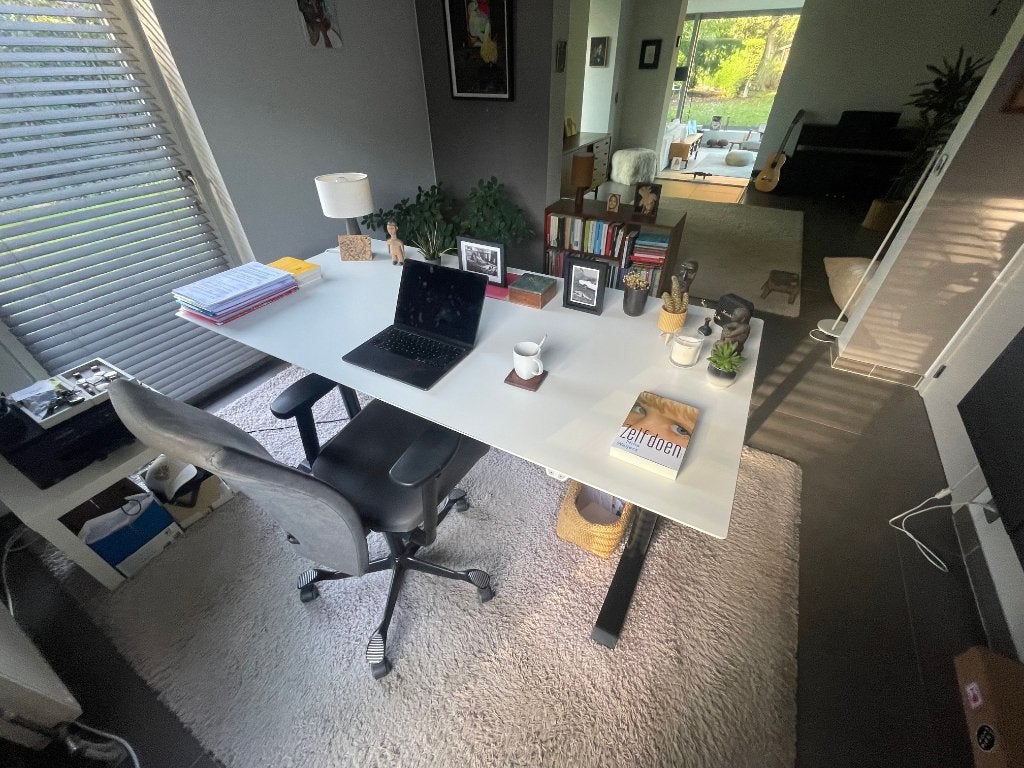 Electrisch zit-sta-bureau, Maison & Meubles, 90 cm, Autres marques, 180 cm, Bureau assis-debout