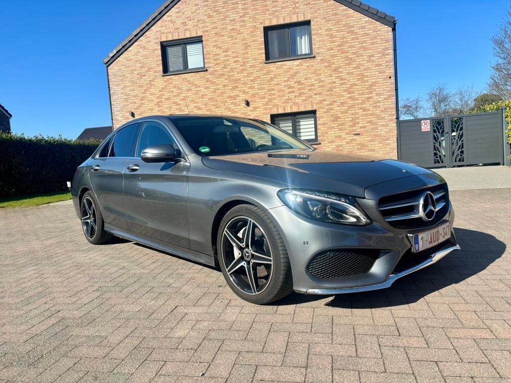 Mercedes-Classe C200 d AMG Line 2018 170.000 km, Cuir, Achat, Diesel, Automatique