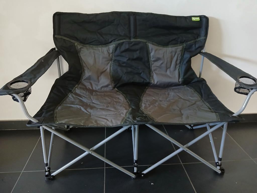 Dubbele vouwkampeerstoel, Ophalen, Zo goed als nieuw, Campingstoel