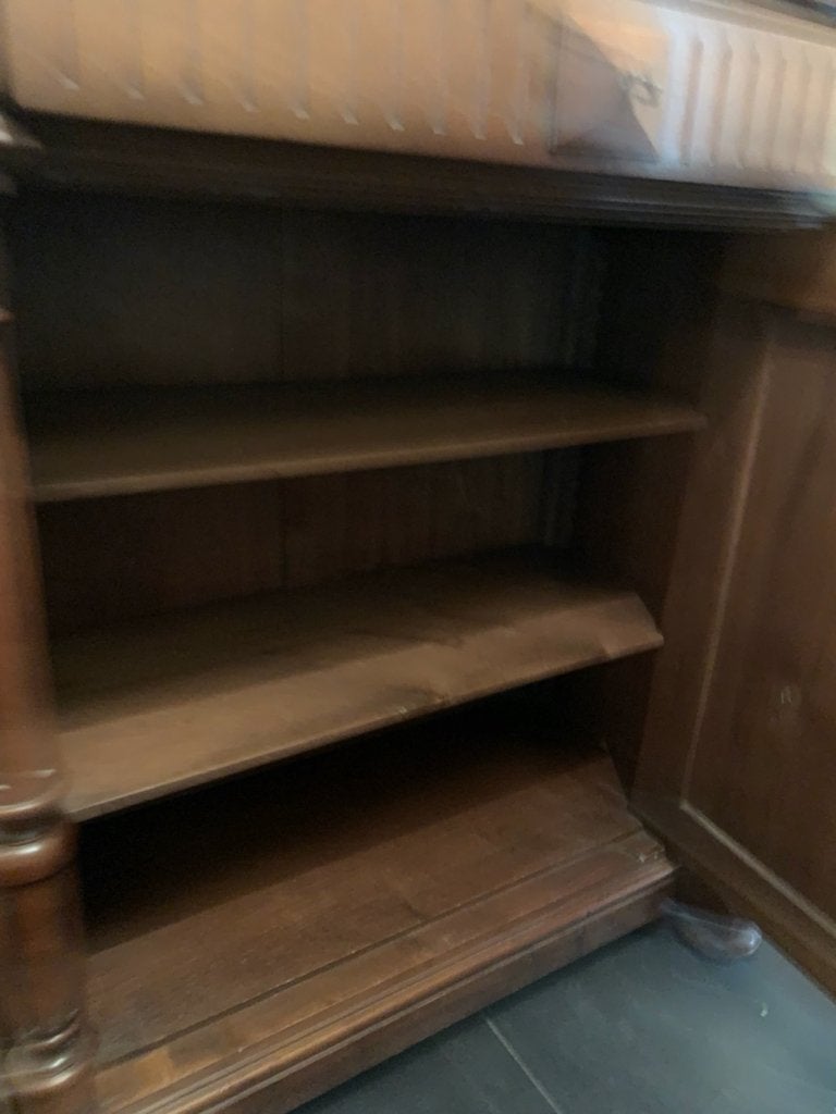 Antieke eikenhouten dressoir, Ophalen