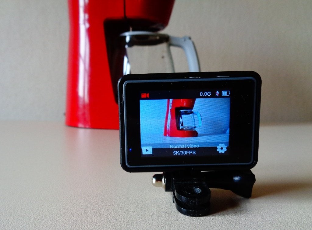 action camera 5 K, TV, Hi-fi & Vidéo, Enlèvement, Comme neuf, Autres marques